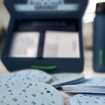 Schleifscheibe Granat STF D150/48 GR-Set + 1L Trinkflasche Festool