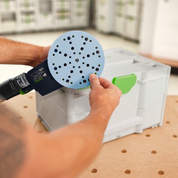 Systainer d'abrasifs Granat SYS-STF D150 GR-Set (120 disques) Festool
