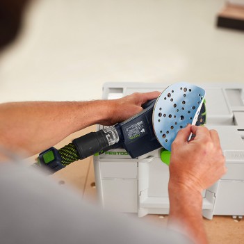 Systainer d'abrasifs Granat SYS-STF D150 GR-Set (120 disques) Festool