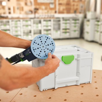 Systainer d'abrasifs Granat SYS-STF D150 GR-Set (120 disques) Festool