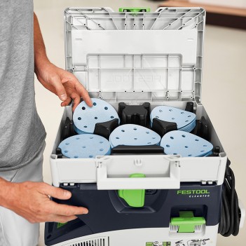 Systainer³ d'abrasifs Granat SYS-STF D125 GR-Set (100 disques) Festool
