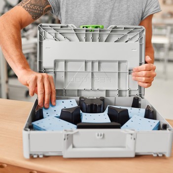 Schleifmittel-Systainer³ Granat SYS-STF 80X133 GR-Set (100 Streifen) Festool