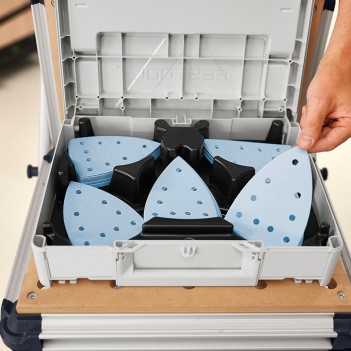 Schleifmittel-Systainer³ Granat SYS-STF DELTA GR-Set (100 blätter) Festool