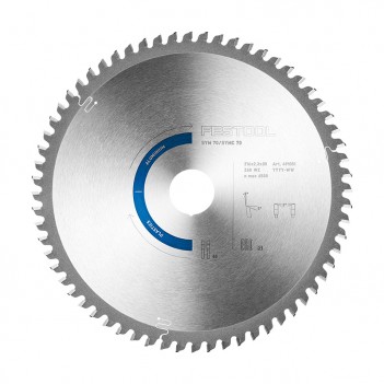 Lame de scie circulaire ALUMINIUM/PLASTICS HW 216x2,3x30 W60 Festool