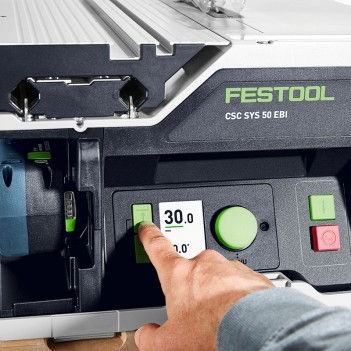 Scie circulaire sur table sans fil CSC SYS 50 EB-Basic Festool