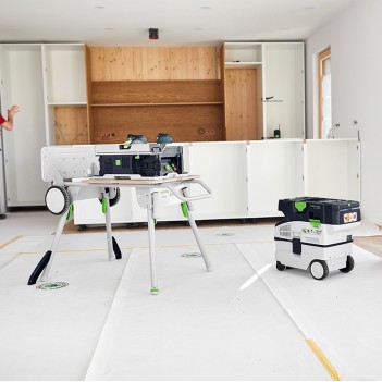 Scie circulaire sur table sans fil CSC SYS 50 EB-Basic Festool