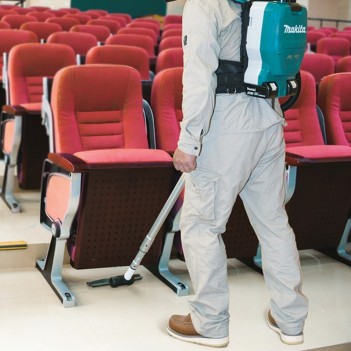 Rückentragbarer Staubsauger 2x18V + 2 Akku DVC261ZX11 Makita