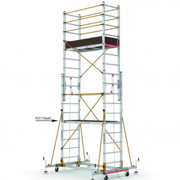 Echafaudage télescopique XXL jusqu'à 7m (5 modèles) TeleSafe Cagsan