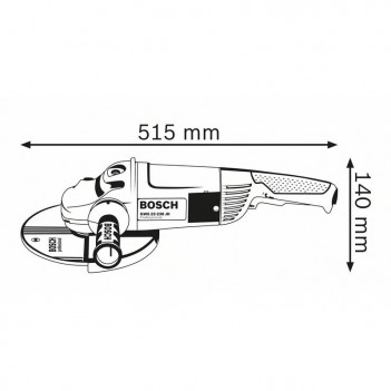 Meuleuse angulaire 2200W Ø230mm GWS 22-230 JH Bosch