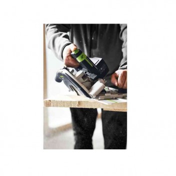 Scie circulaire à capot basculant sans fil HKC 55 EB-Basic Festool