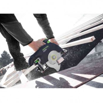 Scie circulaire à capot basculant sans fil HKC 55 EB-Basic Festool