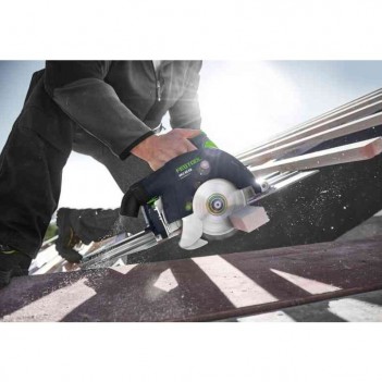 Scie circulaire à capot basculant sans fil HKC 55 EB-Basic Festool