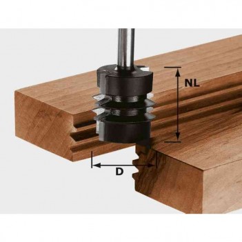 Fraise à abouter HW S8 D34NL32 Festool