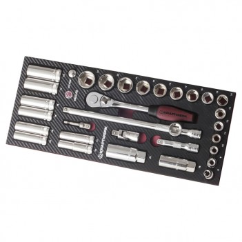 Einsatz/Modul EVA3 Steckschlüssel 3/8”, 32-tlg. für Mobilio 4903-02 Kraftwerk