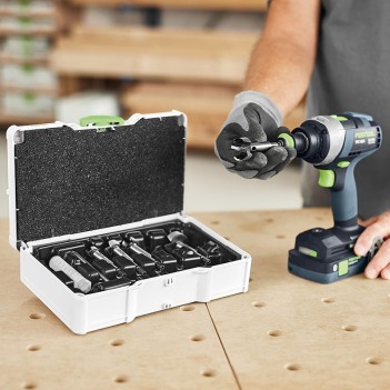 Kit de forets Forstner SYS3 S 76-FB CE-SORT/5 Festool