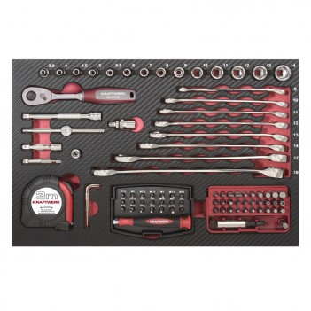 Werkzeugkoffer, 1/4", 123-tlg. 3944 Kraftwerk