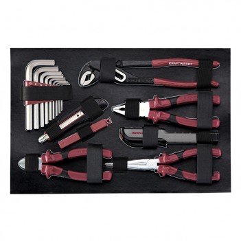 Werkzeugkoffer, 1/4", 123-tlg. 3944 Kraftwerk