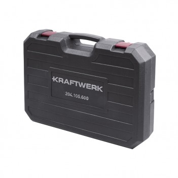 Coffret de douilles 1/4" + 1/2", 115 pcs. Kraftwerk