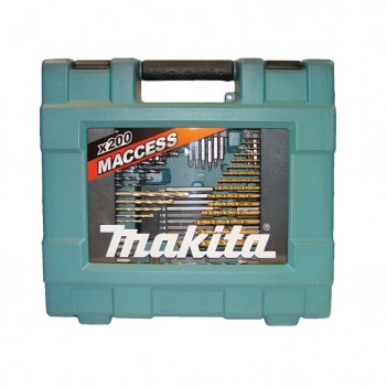 Werkzeugkoffer, Bohrer und Bits 200-teilig D-37194 Makita