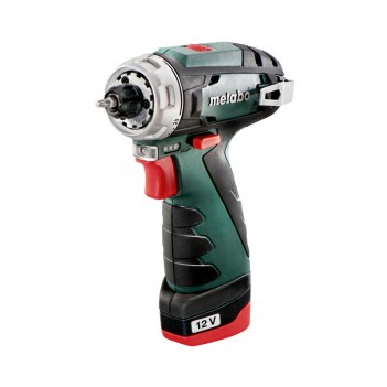 Set 12V Powermaxx BS Bohrschrauber + Akku und Ladegerät Metabo