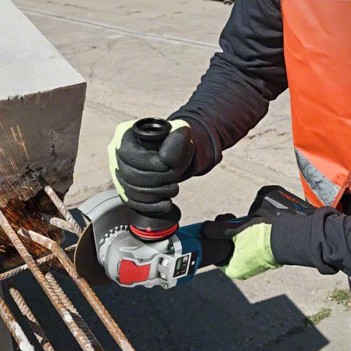 Akku-Winkelschleifer mit X-LOCK 125mm GWX 18V-10 SC Bosch