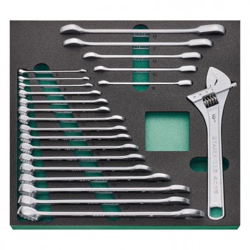 Werkstattwagen 7 Schubladen mit Werkbank, 267 Werkzeuge  WB 621/267QR Stahlwille