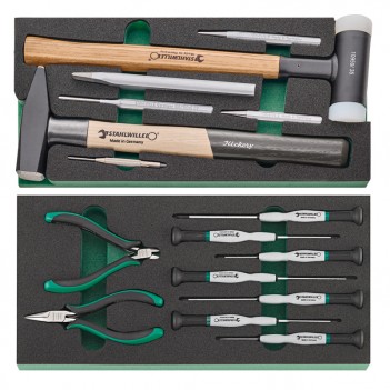 Werkstattwagen 7 Schubladen mit Werkbank, 267 Werkzeuge  WB 621/267QR Stahlwille