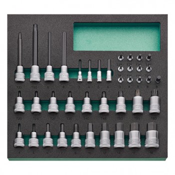 Werkstattwagen 7 Schubladen mit Werkbank, 267 Werkzeuge  WB 621/267QR Stahlwille