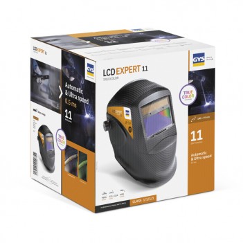 Schweißmaske EXPERT 11 CARBON TRUE COLOR Gys