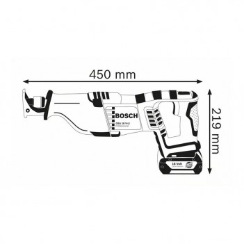 Scie sabre GSA 18 V-LI Bosch