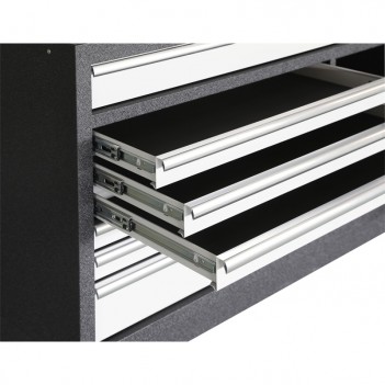 Breiter Unterschrank mit 7 Schubladen und Schrank Mobilio 3964-02-W Kraftwerk