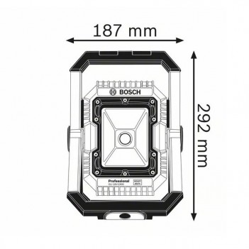 Lampe sans fil GLI 18V-1900 Bosch