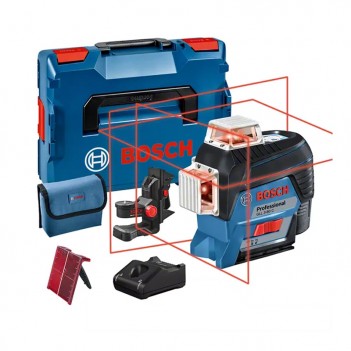 Laser lignes GLL 3-80 C + Accu et chargeur Bosch