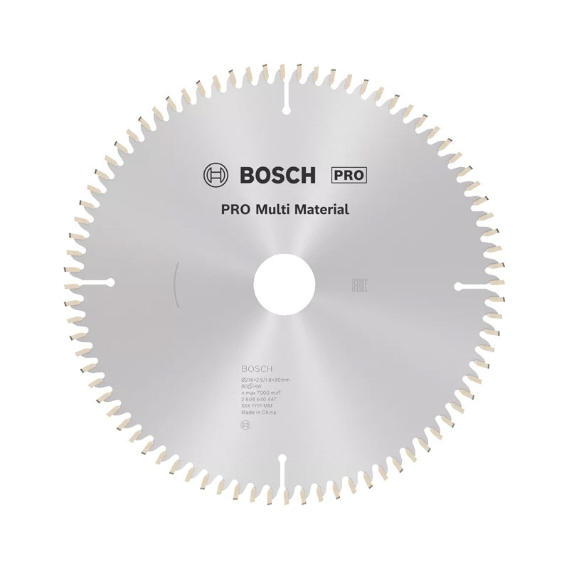 Multi Material 216/30 80 Kreissägeblatt Bosch
