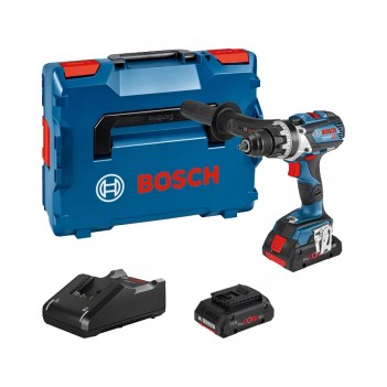 Perceuse-visseuse 110Nm GSR 18V-110 C + 2 Accus et chargeur Bosch