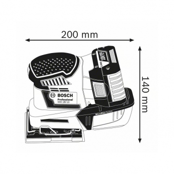 Ponceuse vibrante GSS 18V-10 Bosch