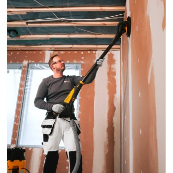 Ponceuse à bras LEROS 950CV 225 mm exc. 5.0 mm + Housse Mirka