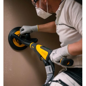 Ponceuse à bras compact LEROS-S 950CV 225 mm exc. 5.0 mm + Housse Mirka