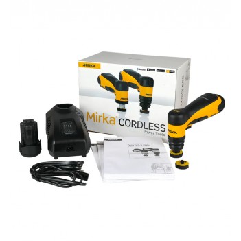 Ponceuse AOS-B 130 Ø 32 mm exc. 3.0 mm + 2 accus Mirka