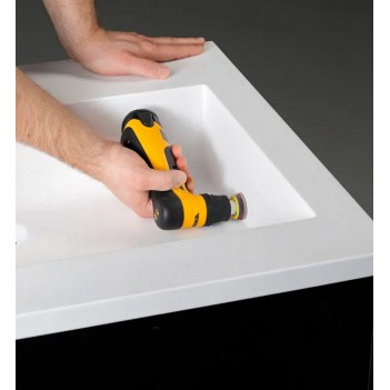 Ponceuse AOS-B 130 Ø 32 mm exc. 3.0 mm + 2 accus Mirka