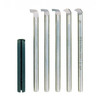 Jeu de 6 burins HSS pour filetages intérieurs pour tour à métaux Proxxon