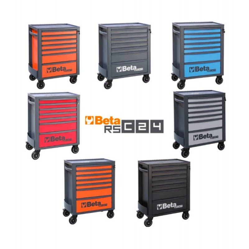 Werkzeugwagen mit 7 Schubladen RSC24/7 (leer) Beta