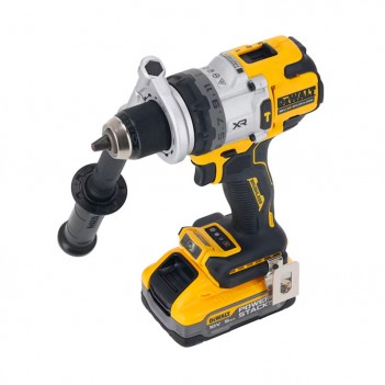 Premium-Schlagbohrmaschine XRP 18V + 2 Akkus 5Ah Powerstack DCD1007H2T DeWalt
