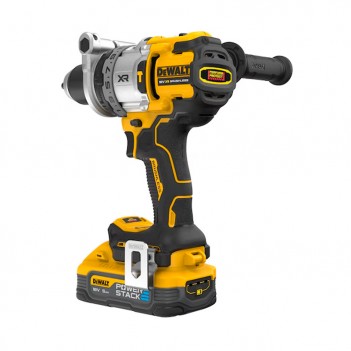 Premium-Schlagbohrmaschine XRP 18V + 2 Akkus 5Ah Powerstack DCD1007H2T DeWalt