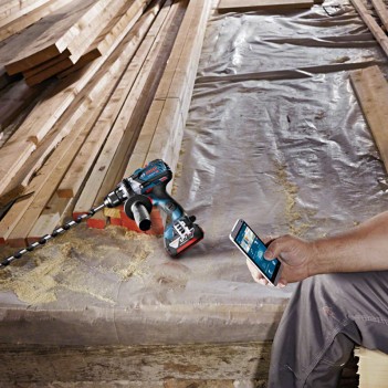 Akku-Bohrschrauber 110Nm GSR 18V-110 C + 3 Akkus und Ladegerät Bosch