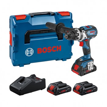 Perceuse-visseuse 110Nm GSR 18V-110 C + 3 Accus et chargeur Bosch