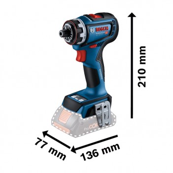 Perceuse-visseuse GSR 18V-90 FC + 2 Accus + Accessoires Bosch