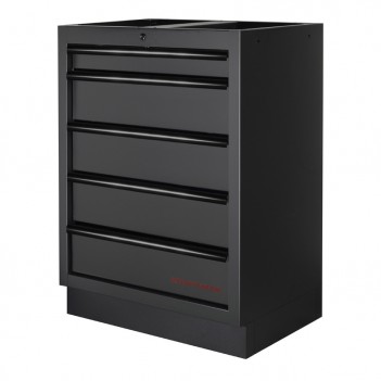 Mobilier d'atelier 5 éléments Mobilio noir 3964H-BLK Kraftwerk