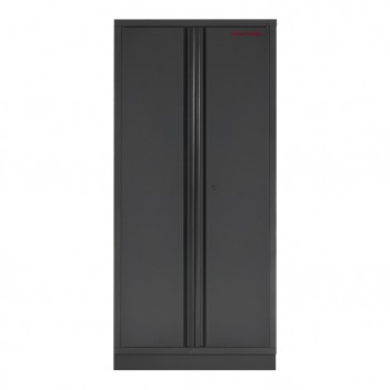 Armoire haute deux portes 3964-12-BLK noire Mobilio Kraftwerk