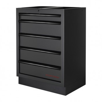 Mobilier d'atelier 2 éléments Mobilio noir 3964K-BLK-009 Kraftwerk